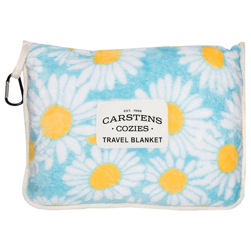 Carstens, Inc. Flower Power Travel Blanket