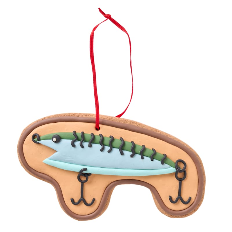 Bass Pro Shops Claydough Fish Lure Ornament
