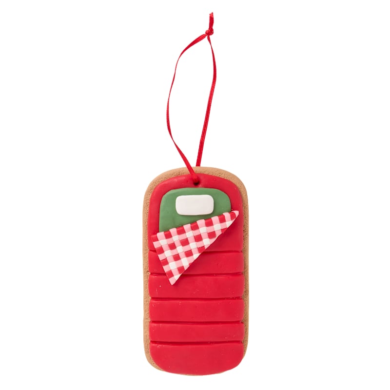 Bass Pro Shops Claydough Sleeping Bag Ornament