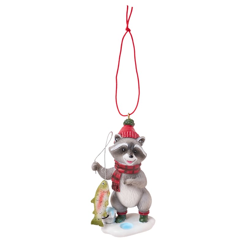 Bass Pro Shops Raccoon Ornament