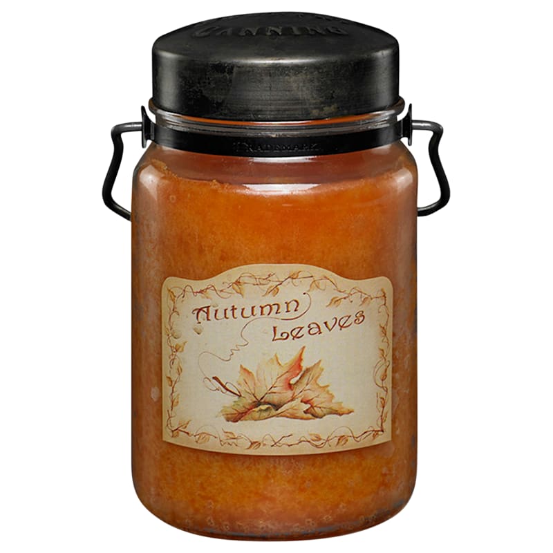 McCall's Autumn Leaves Classic Jar Candle