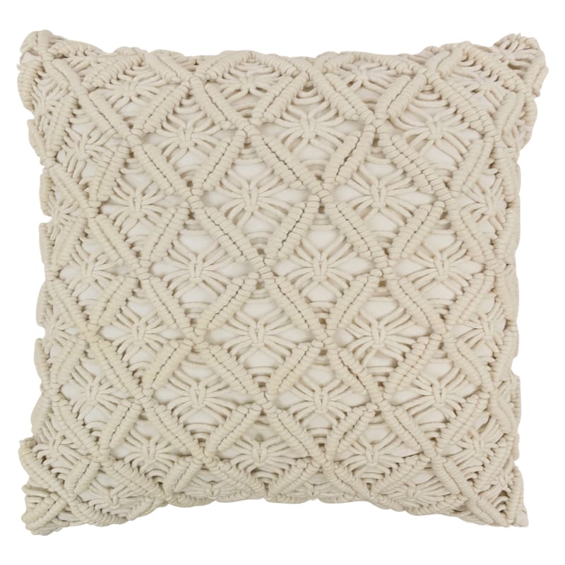 Donna Sharp Mountain Lodge Bedding Collection Crochet Pillow