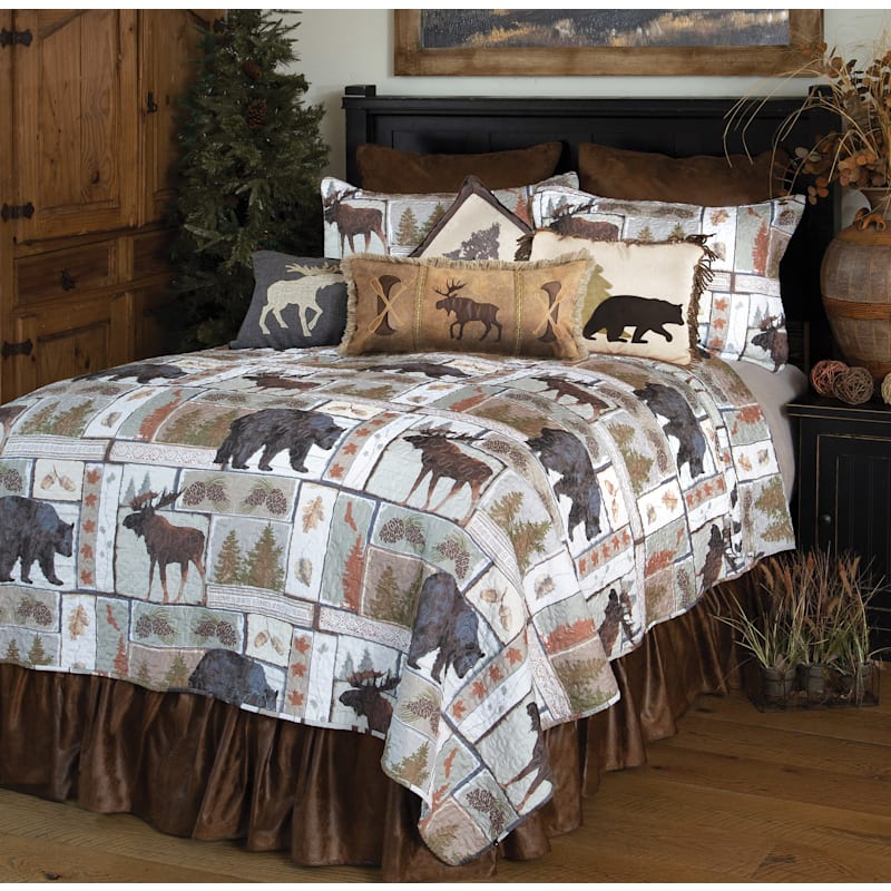Carstens, Inc. Vintage Lodge Quilt Collection Bedding Set