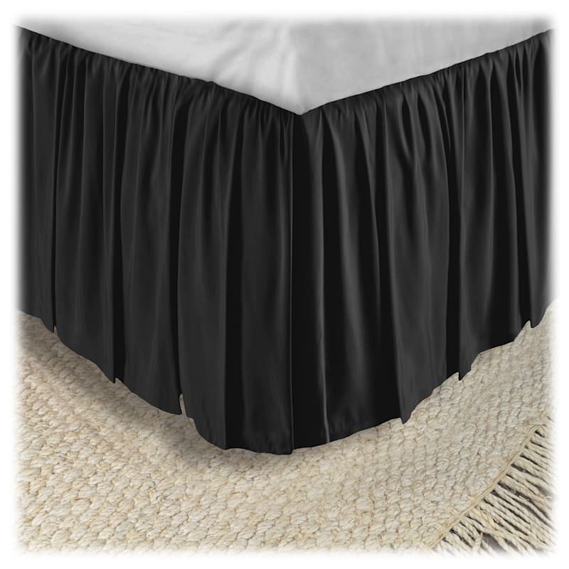 Donna Sharp Black Night Bedskirt