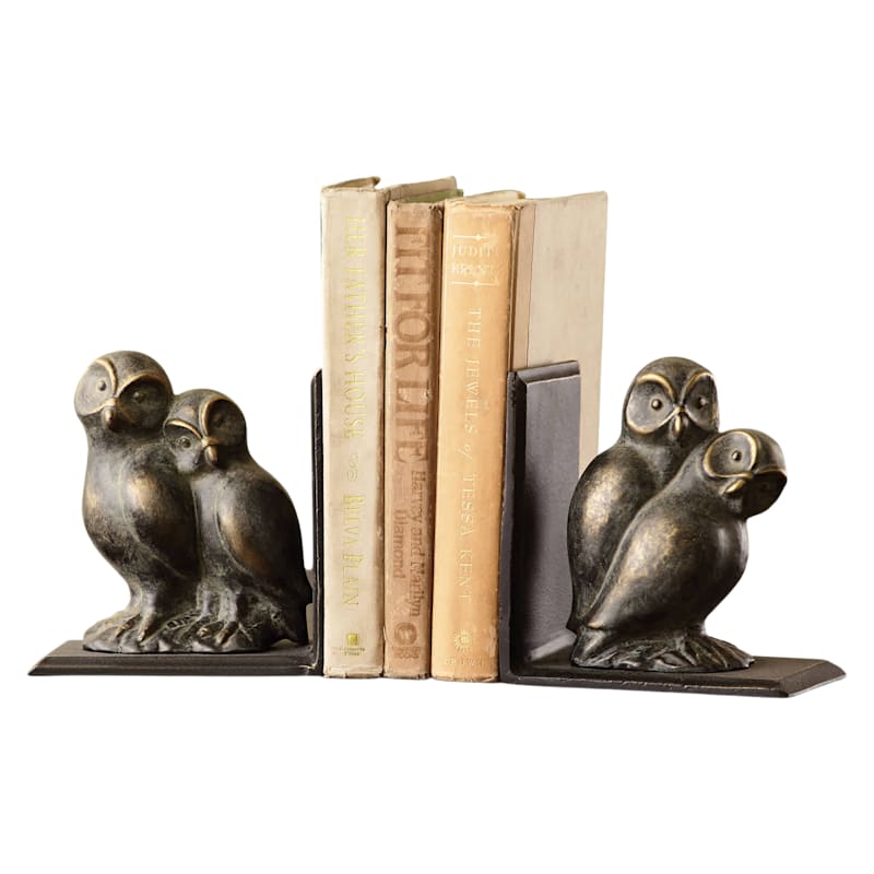 San Pacific International Loving Owls Bookends