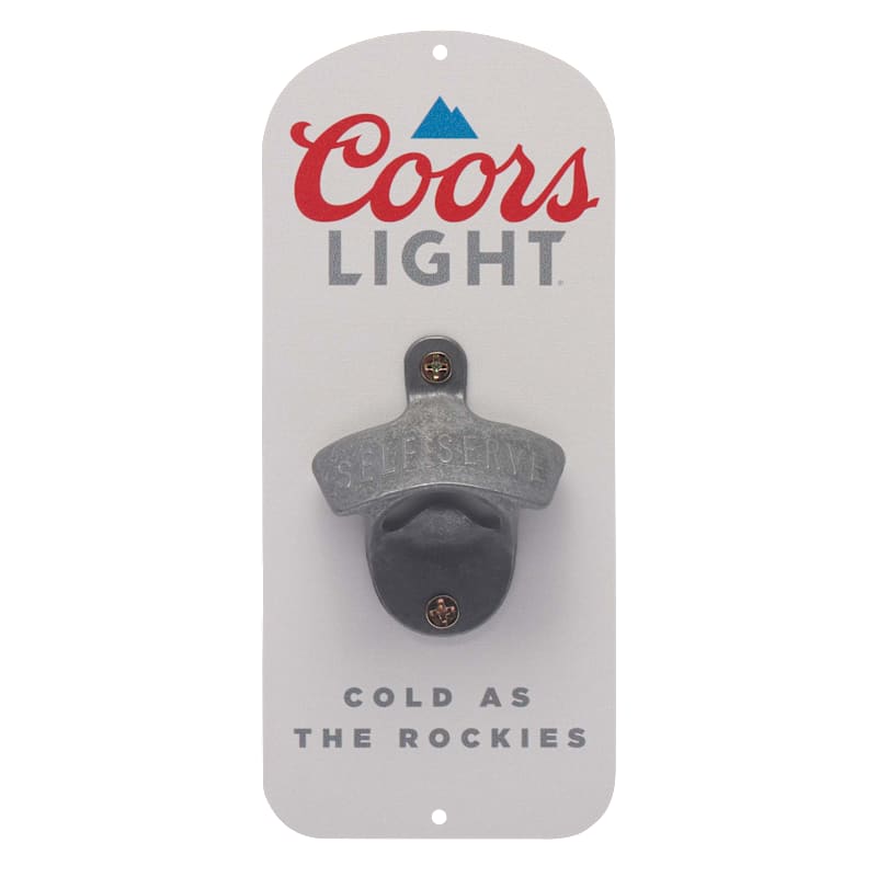 Open Road Brands Coors Light Wall Bottle Opener