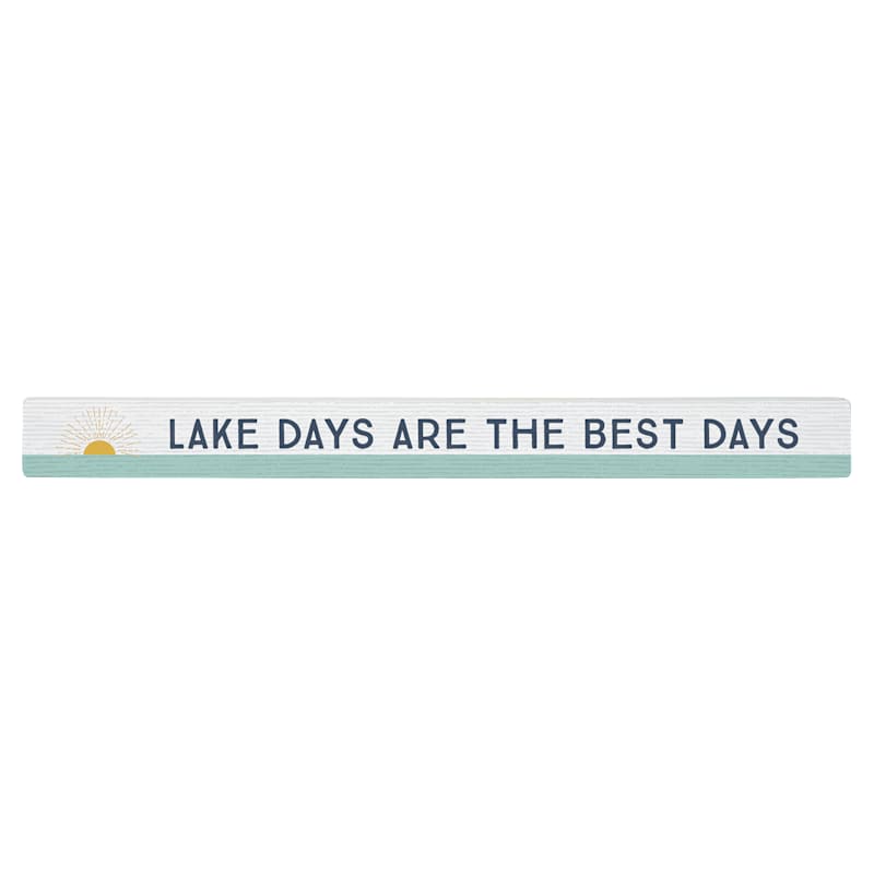 Sincere Surroundings Lake Days Wooden Sign