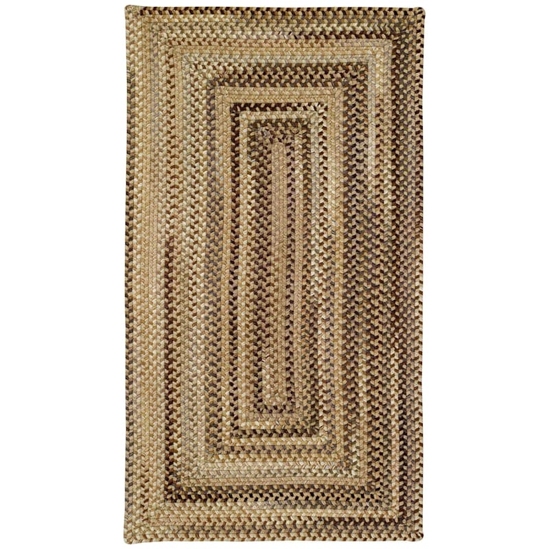 Capel Manchester Wool-Blend Concentric Rectangle Area Rug
