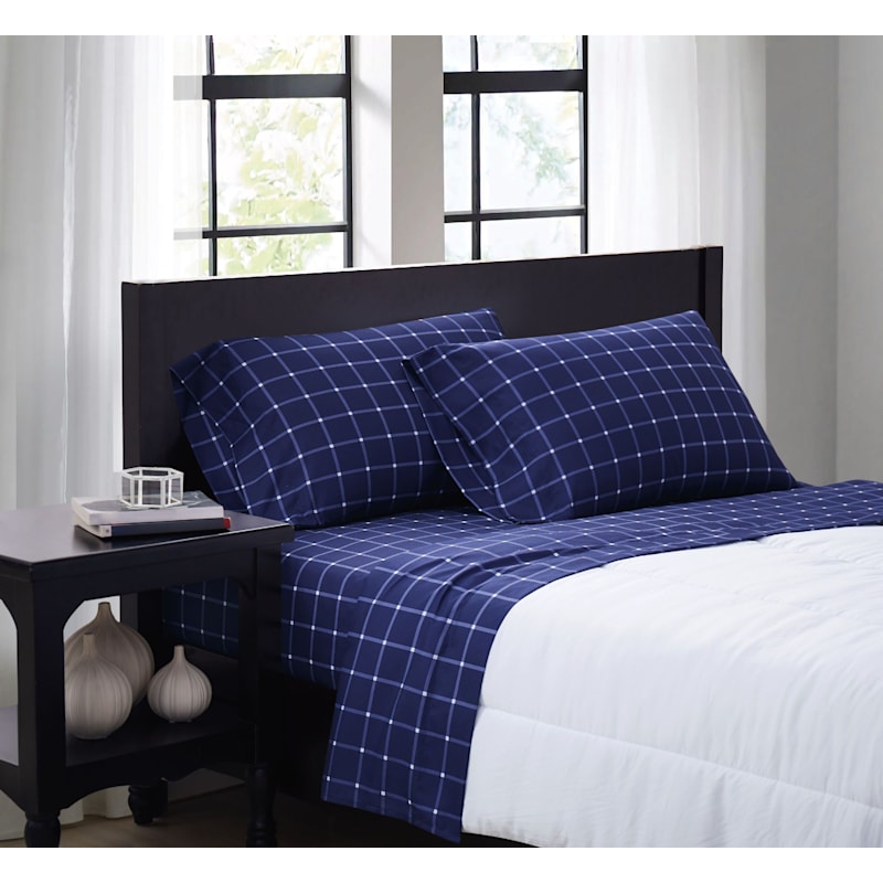 Truly Soft Tattersall Sheet Set