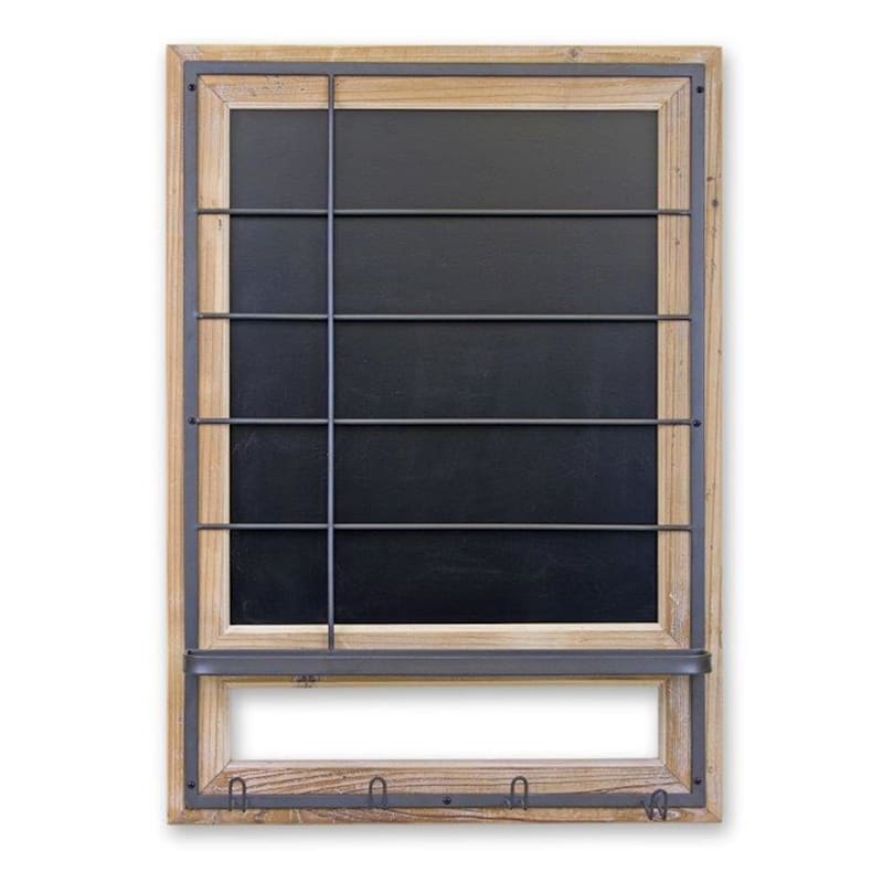 Melrose International Blackboard with Hooks