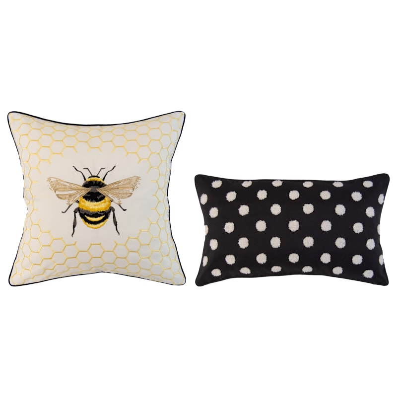 Donna Sharp Wild One Patch 2-Piece Decorative Pillow Set