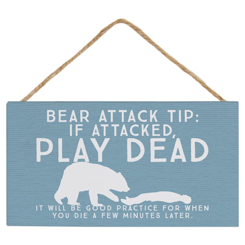 Sincere Surroundings Bear Attack Tip Petite Hanging Accent