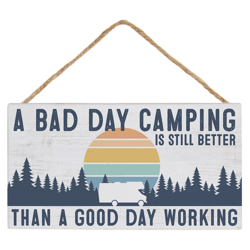 Sincere Surroundings Bad Day Camping Petite Hanging Accent