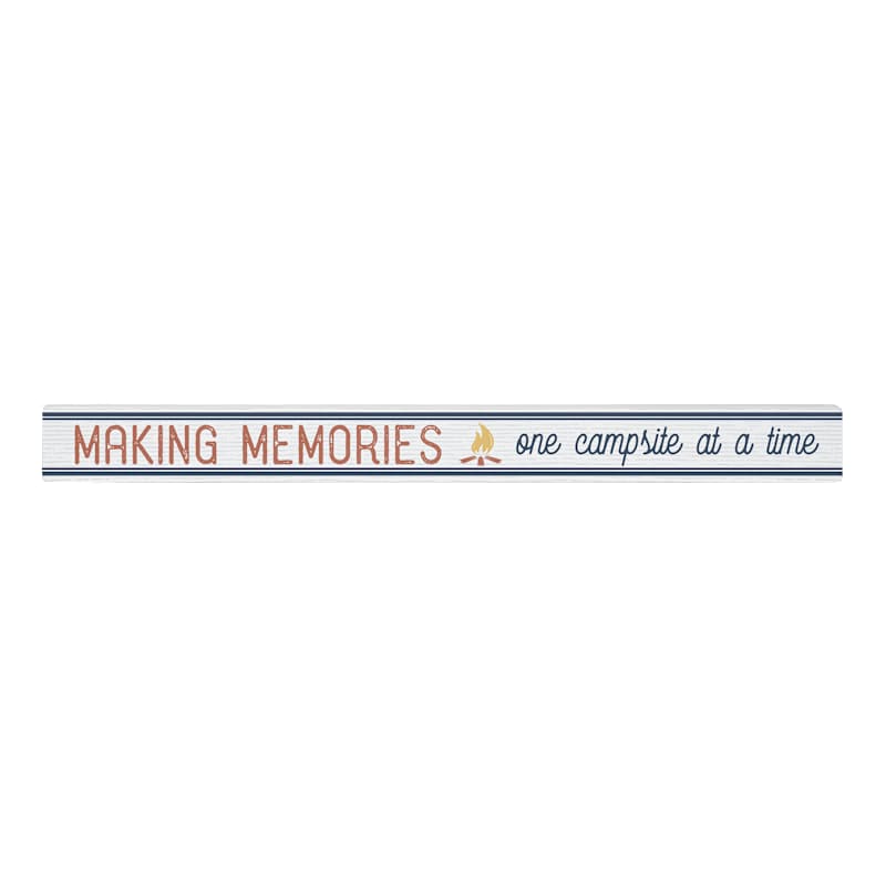 Sincere Surroundings Making Memories Wooden Sign