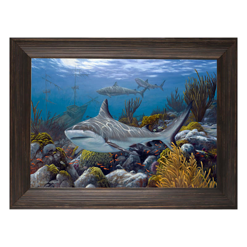 Rocky Mountain Publishing Treasure Hunter Framed Giclee Wall Art by Dallen Lambson