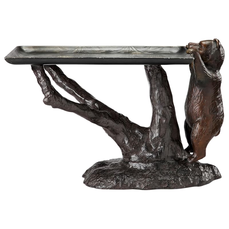 San Pacific International Bear Accent End Table