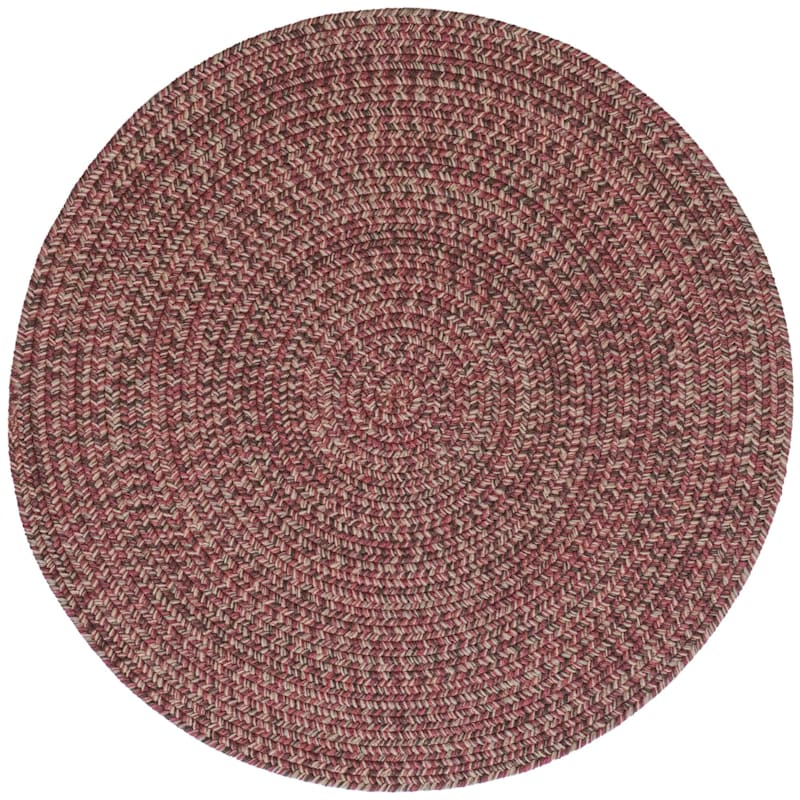 Capel Worcester Indoor/Outdoor Braided Round Area Rug