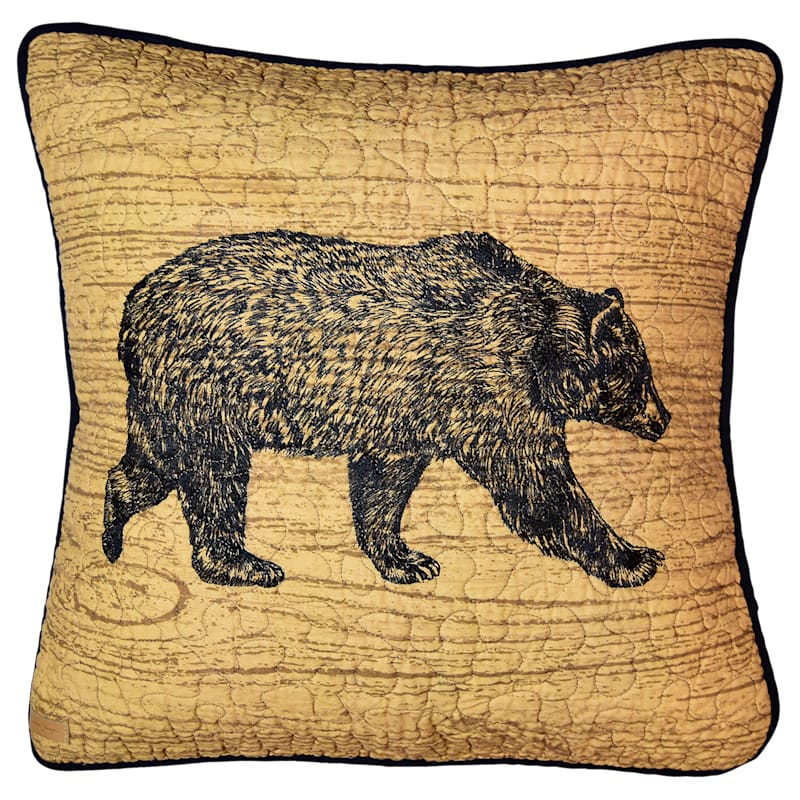Donna Sharp Oakland Bedding Collection Bear Pillow