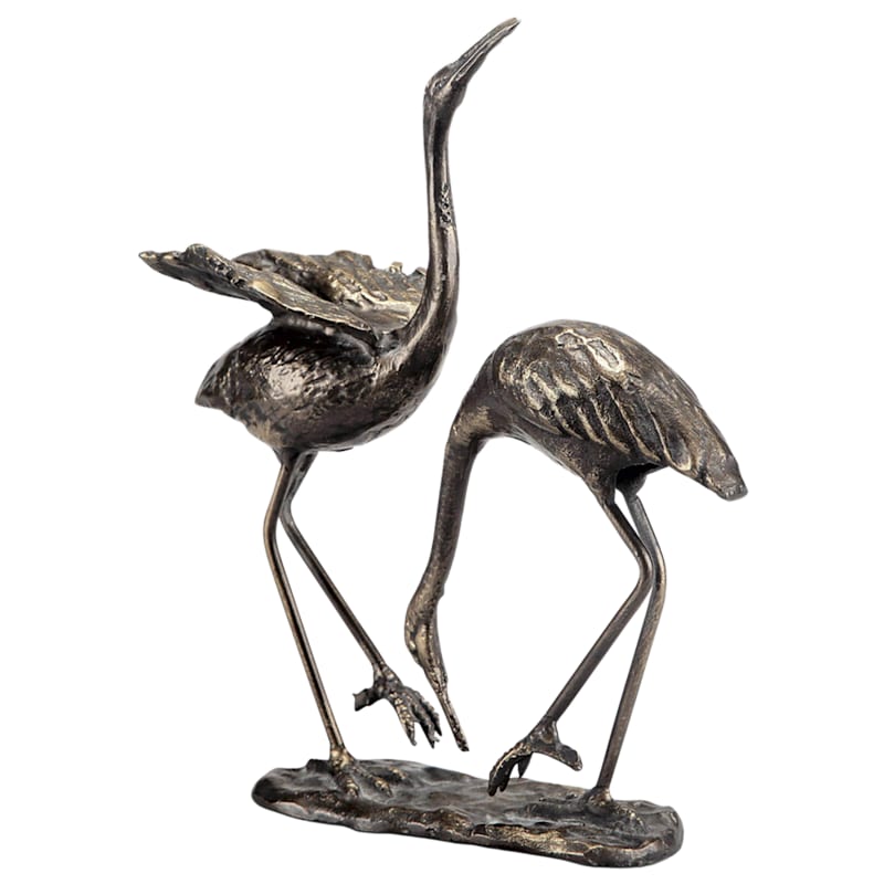 San Pacific International Seaside Splendor Cranes Garden Sculpture