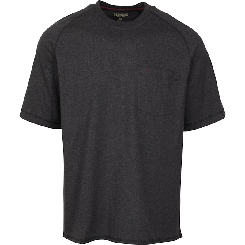 RedHead Pro Series Pocket Tech Short-Sleeve Shirt for Men
