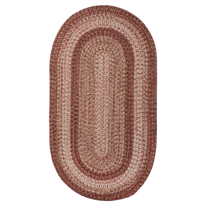 Capel Winthrop Braided Indoor/Outdoor Oval Area Rug