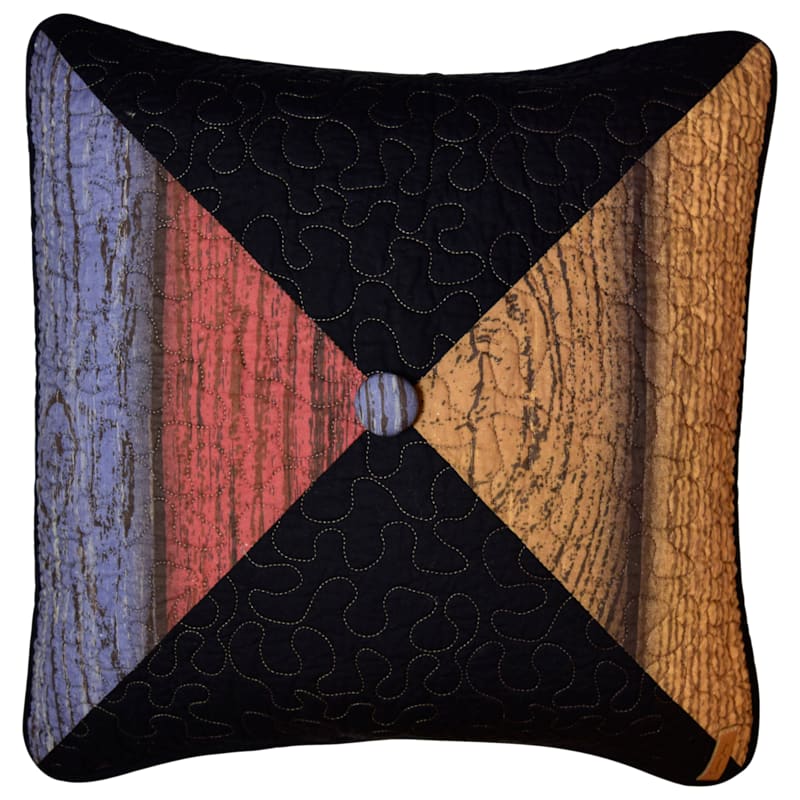 Donna Sharp Oakland Bedding Collection Square Patched Pillow