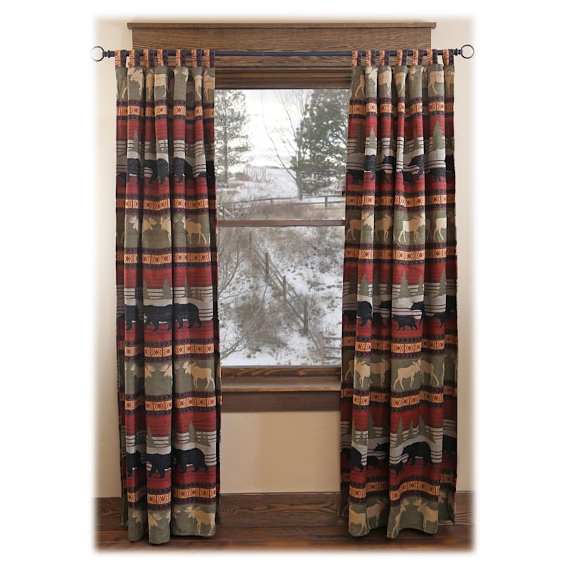 Carstens, Inc. Ontario Wilderness Bedding Collection Printed Drape Set