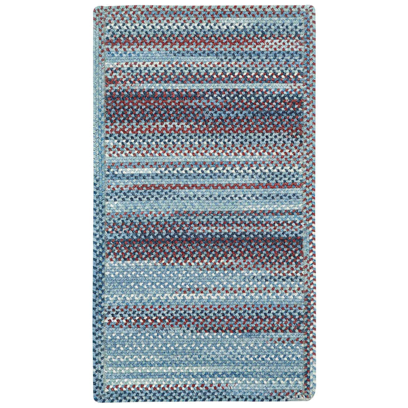 Capel Kill Devil Hill Dusty Wool-Blend Multi Braided Rug