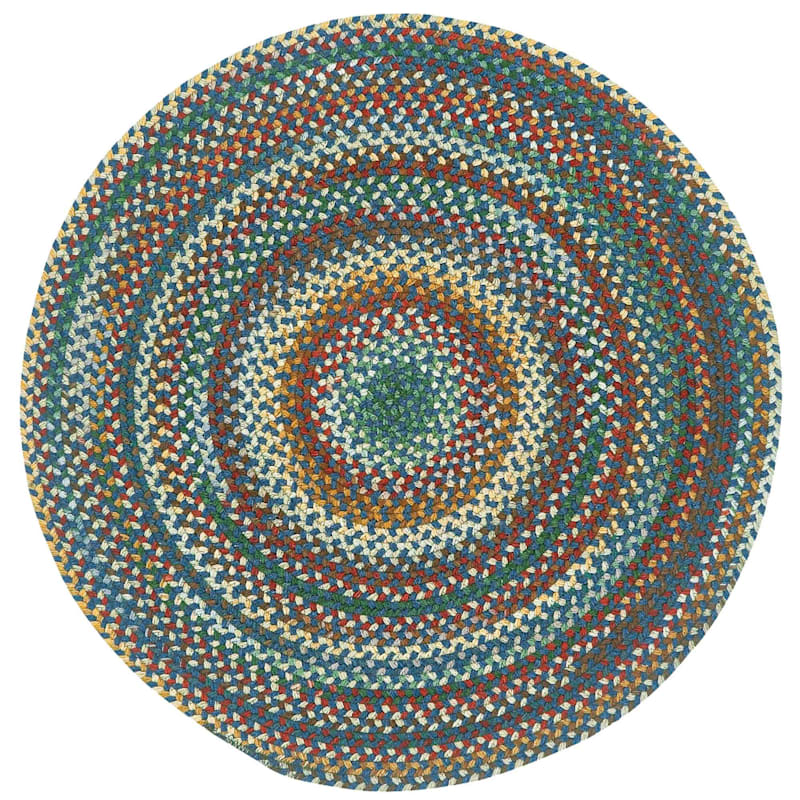 Capel Sherwood Forest Braided Wool-Blend Round Area Rug