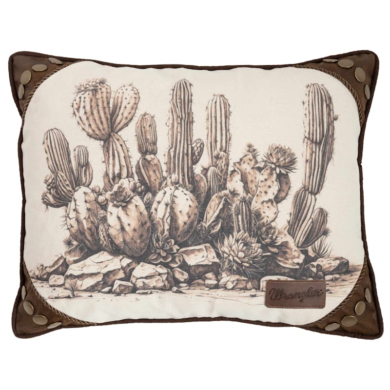Carstens, Inc. Wrangler Cacti Pillow
