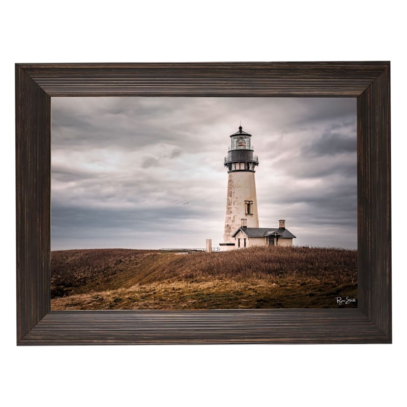 Rocky Mountain Publishing Yaquina Framed Canvas Giclee Wall Art