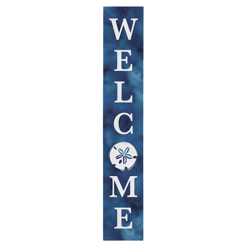 Sincere Surroundings Welcome Sand Dollar Porch Board