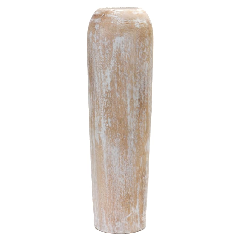 Melrose International Solid-Wood Floor Vase