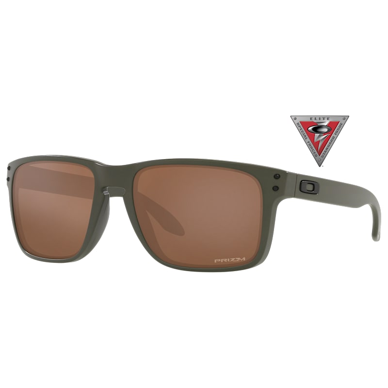 Oakley SI Holbrook XL OO9417 OD Green Collection Prizm Bronze Mirror Sunglasses