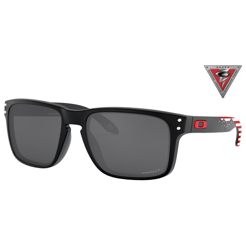 Oakley SI Holbrook OO9102 American Heritage Collection Stars and Stripes Prizm Grey Polarized Sunglasses