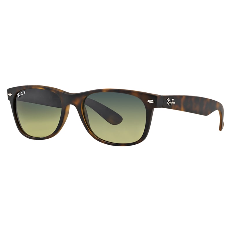 Ray-Ban New Wayfarer Classic RB2132 Gradient Glass Polarized Sunglasses