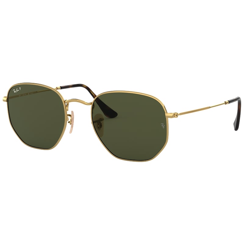 Ray-Ban Hexagonal Flat RB3548 Glass Polarized Sunglasses
