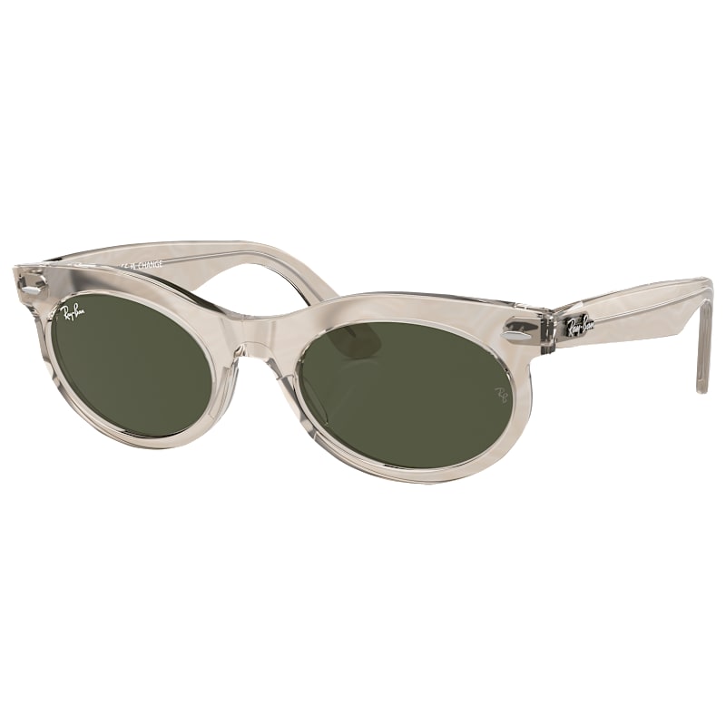 Ray-Ban Wayfarer Oval Change RB2242 Photochromic Frame Glass Sunglasses