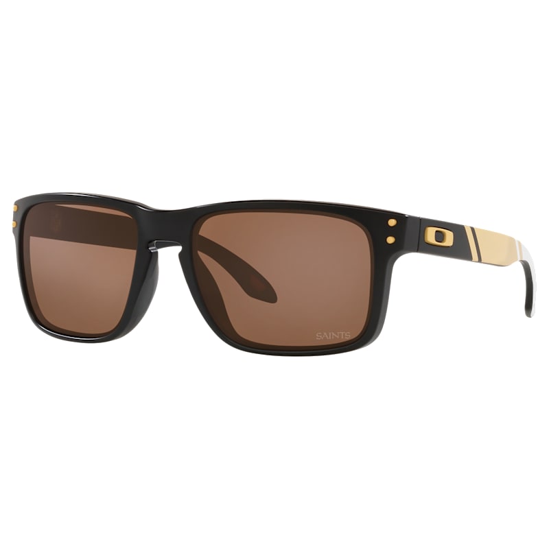 Oakley New Orleans Saints Holbrook OO9102 Prizm Bronze Iridium Mirror Sunglasses