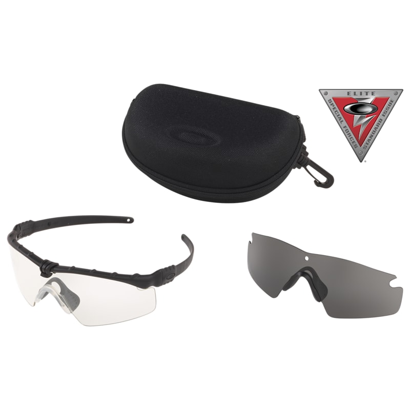 Oakley SI Ballistic M Frame 3.0 Array OO9146 Grey and Clear Lens Sunglasses
