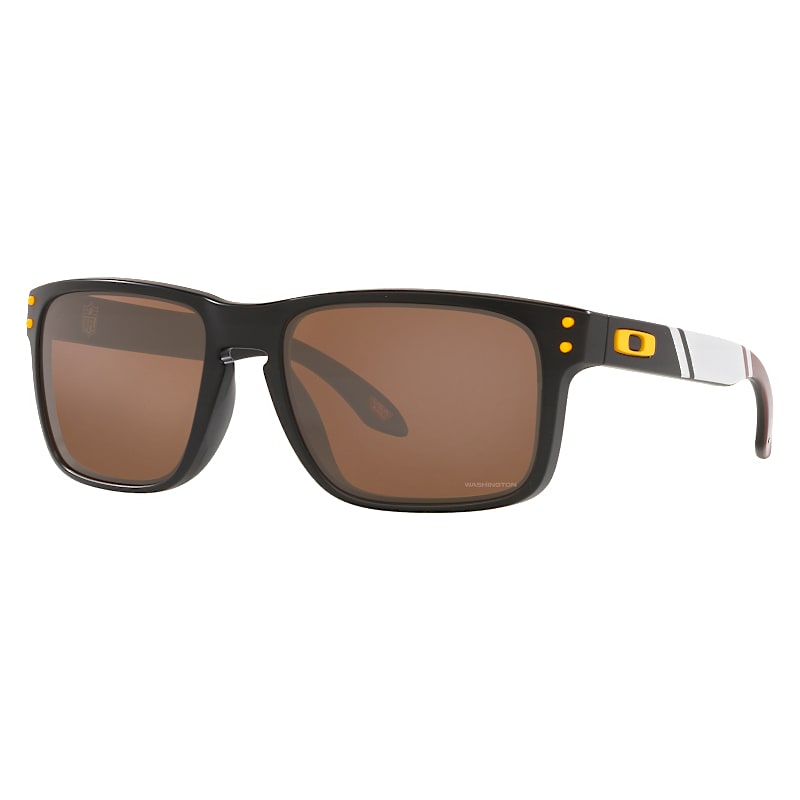 Oakley Washington Football Team Holbrook OO9102 Prizm Bronze Iridium Mirror Sunglasses