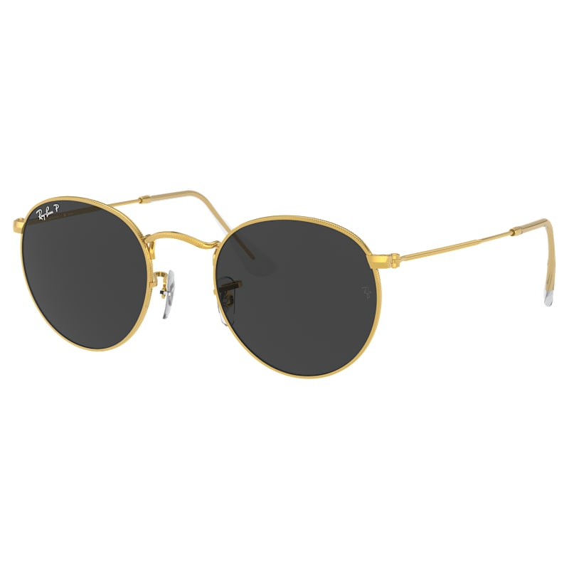 Ray-Ban Round Metal RB3447 Glass Polarized Sunglasses