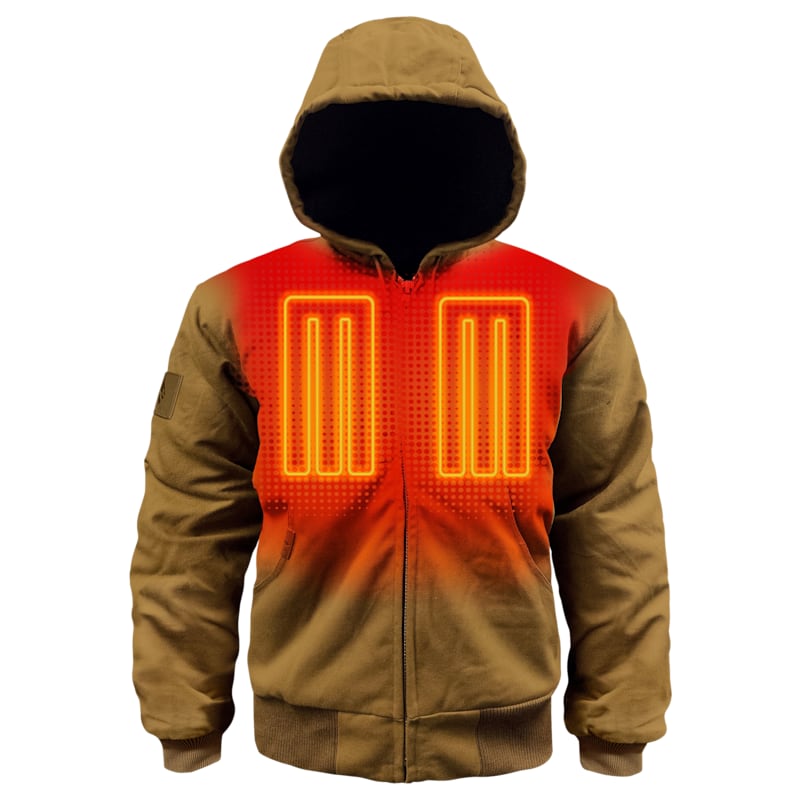 ActionHeat 5V Battery Cordless Heavy-Duty Heated Work Jacket for Men