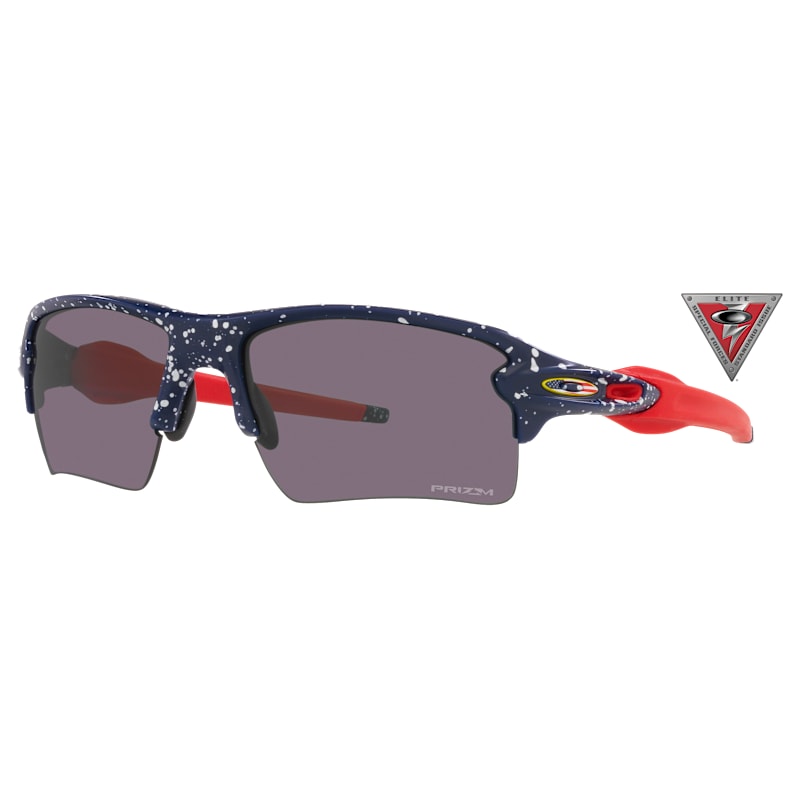Oakley SI Flak 2.0 XL OO9188 USA Veterans Collection Prizm Grey Sunglasses
