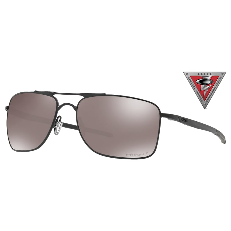 Oakley SI Gauge 8 OO4124 Blackside Collection Prizm Grey Iridium Mirror Polarized Sunglasses