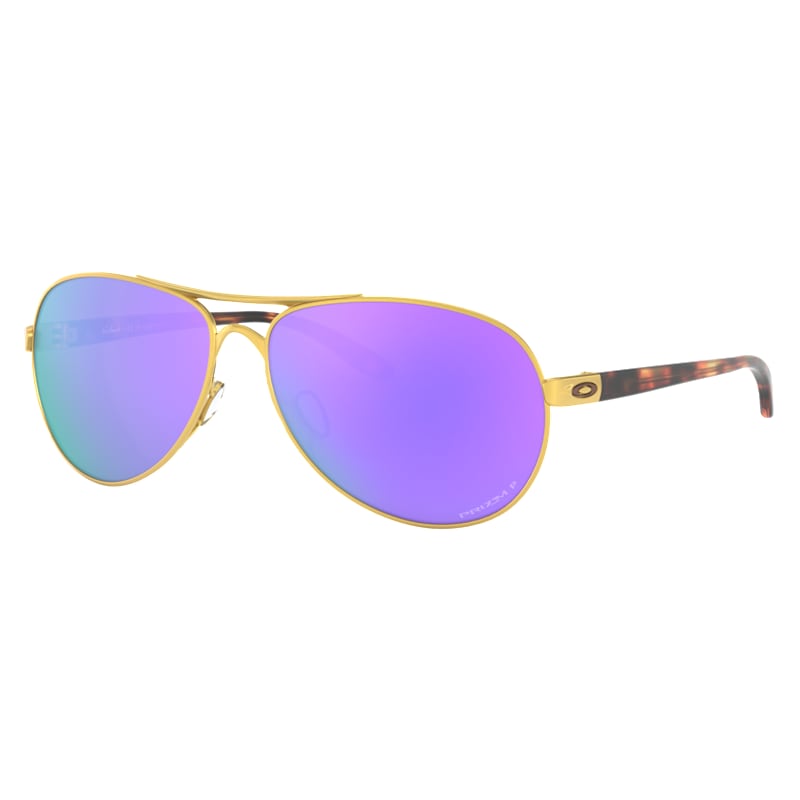 Oakley Feedback OO4079 Prizm Grey Mirror Polarized Sunglasses for Ladies