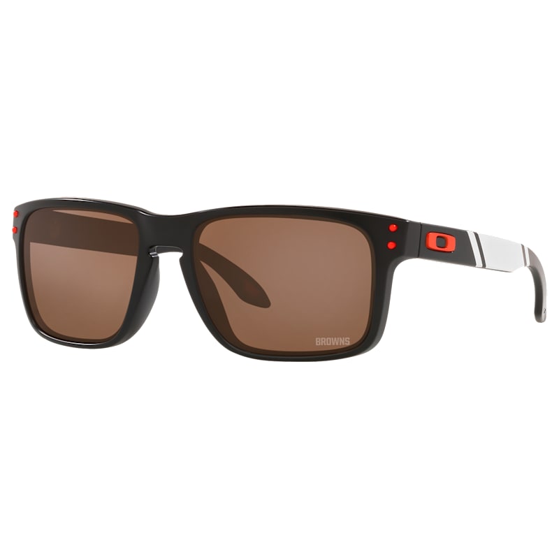 Oakley Cleveland Browns Holbrook OO9102 Prizm Bronze Iridium Mirror Sunglasses