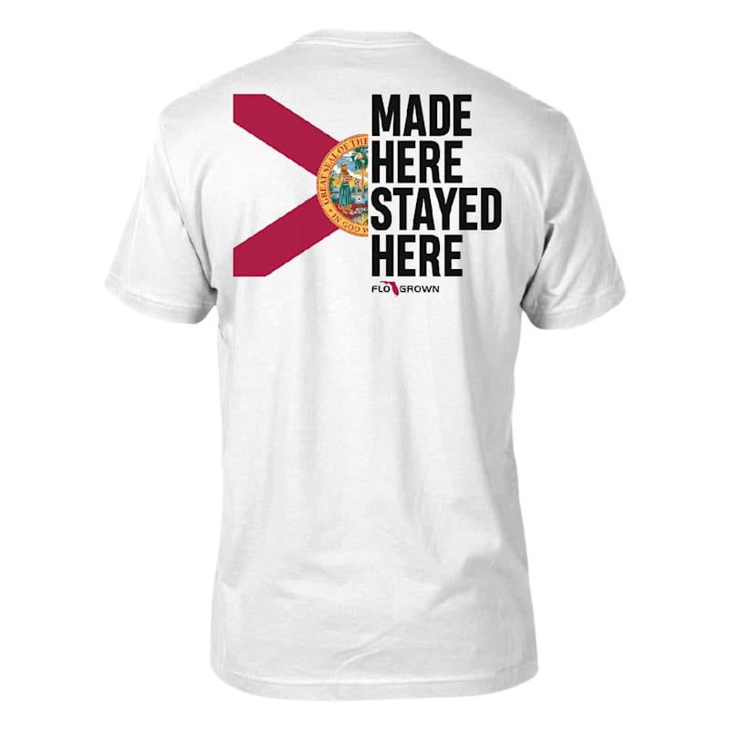 FloGrown Made Here Stayed Here Short-Sleeve T-Shirt for Men