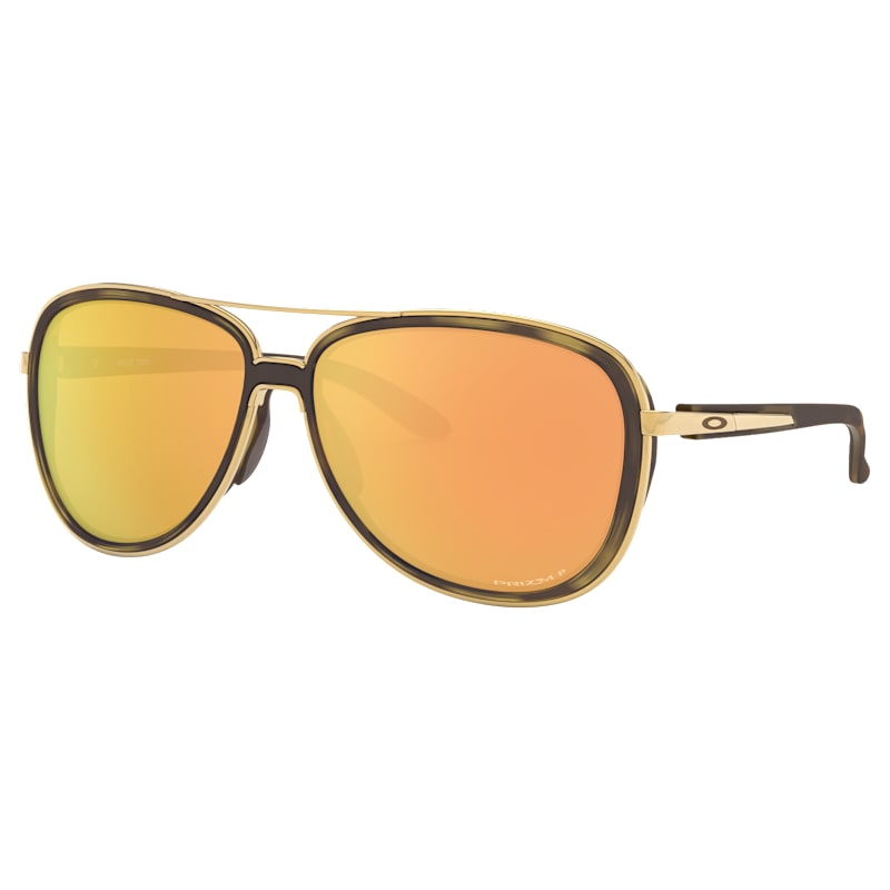 Oakley Split Time OO4129 Prizm Bronze Mirror Polarized Sunglasses for Ladies