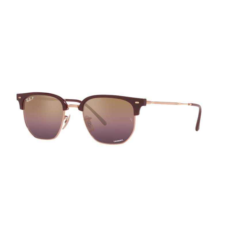 Ray-Ban New Clubmaster RB4416 Chromance Mirror Glass Polarized Sunglasses